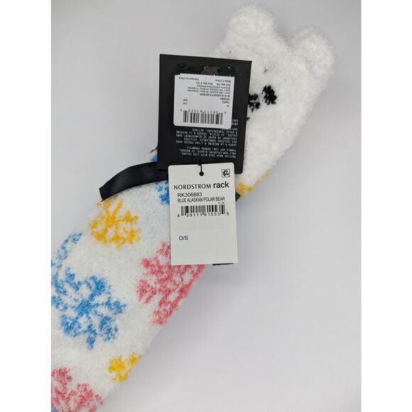 Polar Bear Cozy Socks Free Press Pack of 2 - Picture 6 of 8